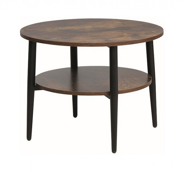 ŁAWA ELLA B BRĄZ RUSTYKALNY/CZARNY