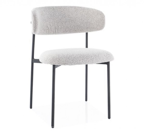 KRZESŁO ELTON STELAŻ CZARNY / BEŻ TAP.231