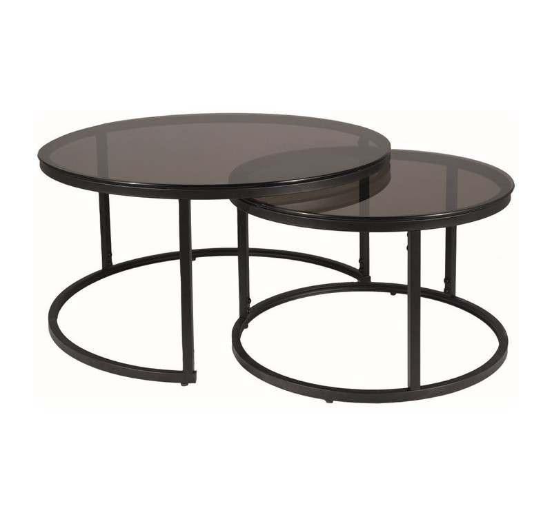 ŁAWA FERRANTE E SZARY TRANSP. FI80 FI60/ CZARNY MAT ZESTAW