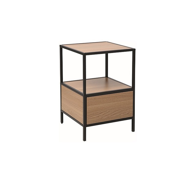 SZAFKA GEO S DĄB/CZARNY