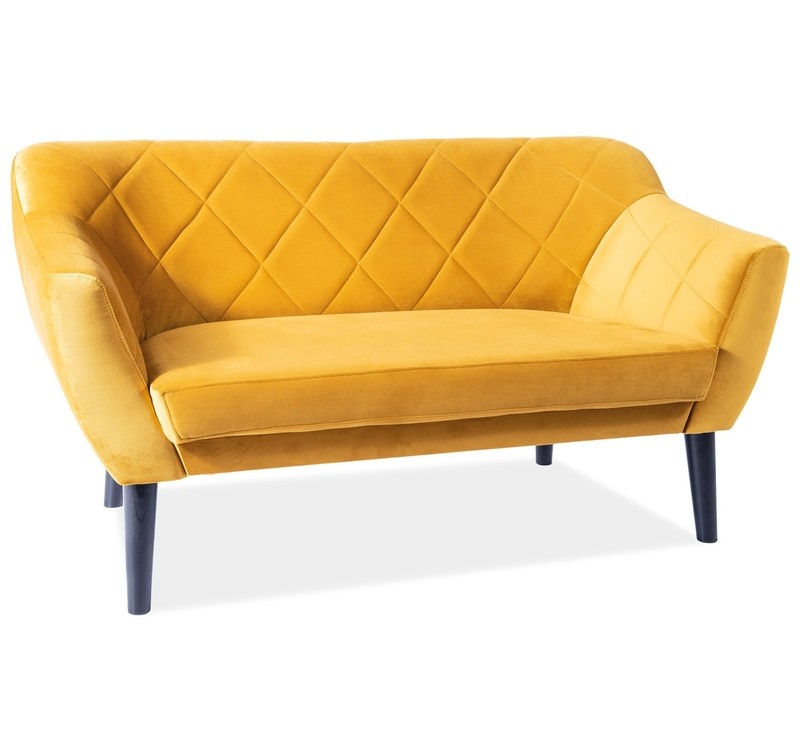 SOFA KARO 2 VELVET CURRY BLUVEL 68 / BUK