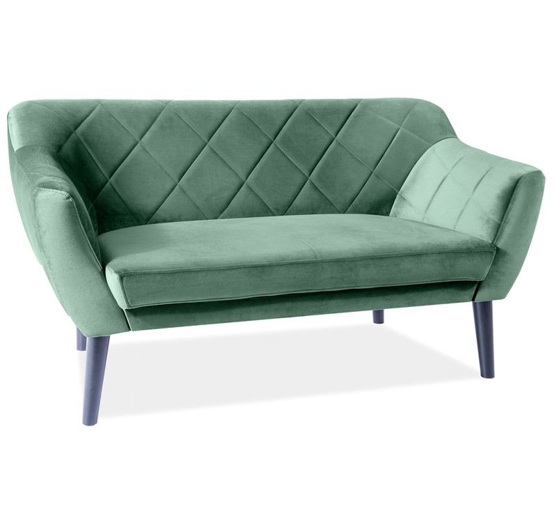 SOFA KARO 2 VELVET ZIELONY BLUVEL 78 / BUK