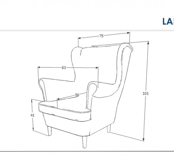 Πολυθρόνα Lady Βελούδινη σε Μπεζ Χρώμα 56х75х101 DIOMMI LADYV28