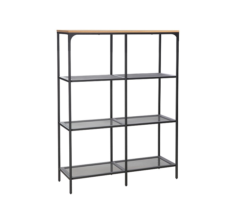 REGAŁ LEX A DĄB/CZARNY