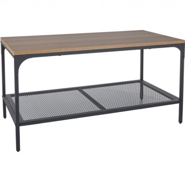 ŁAWA LEX L DĄB/CZARNY