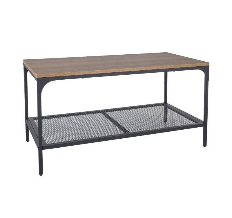 ŁAWA LEX L DĄB/CZARNY