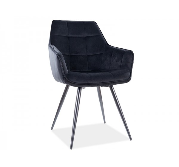 Καρέκλα τραπεζαρίας βελούδινη  Lilia Velvet  45 x 59 x 90 DIOMMI LILIAVCC
