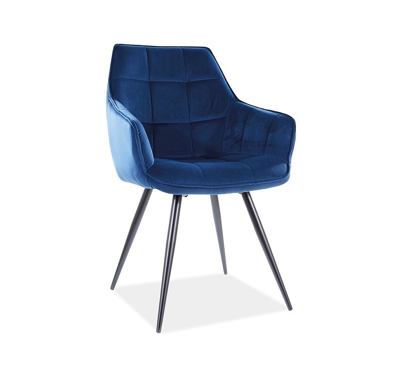 Καρέκλα τραπεζαρίας βελούδινη  Lilia Velvet  45 x 59 x 90 DIOMMI LILIAVCGR