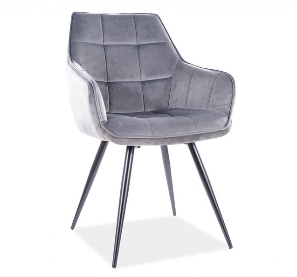 Καρέκλα τραπεζαρίας βελούδινη  Lilia Velvet  45 x 59 x 90 DIOMMI LILIAVCSZ