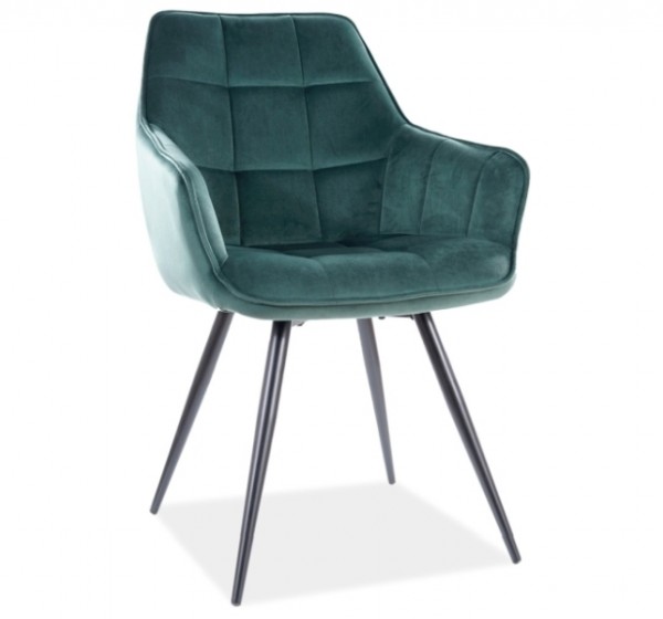 Καρέκλα τραπεζαρίας βελούδινη  Lilia Velvet  45 x 59 x 90 DIOMMI LILIAVCZ