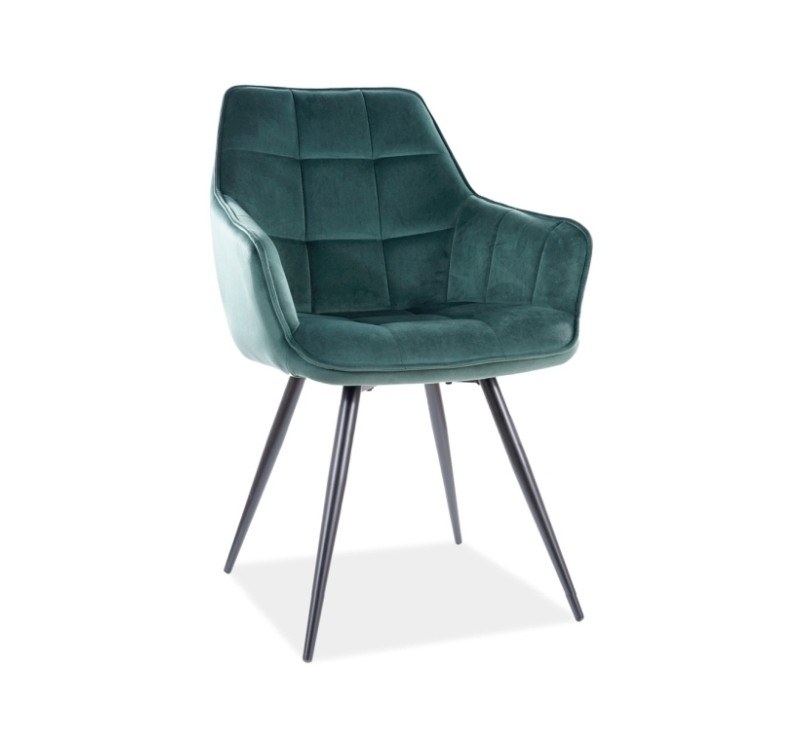 Καρέκλα τραπεζαρίας βελούδινη  Lilia Velvet  45 x 59 x 90 DIOMMI LILIAVCZ