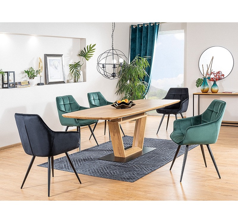 Καρέκλα τραπεζαρίας βελούδινη  Lilia Velvet  45 x 59 x 90 DIOMMI LILIAVCZ