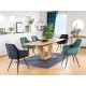Καρέκλα τραπεζαρίας βελούδινη  Lilia Velvet  45 x 59 x 90 DIOMMI LILIAVCZ