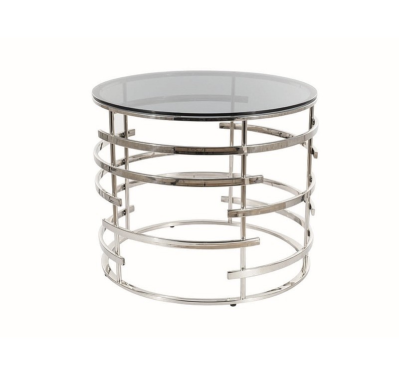 ŁAWA LIVIA SZKŁO DYMIONE/SREBRNY FI 60