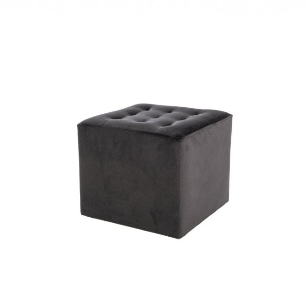 Σκαμπό Σαλονιού Lori Velvet Επενδυμένο με Βελούδο 39х39х34 DIOMMI LORIV19