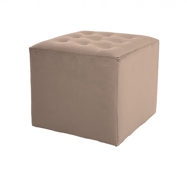 Σκαμπό Σαλονιού Lori Velvet Επενδυμένο με Βελούδο 39х39х34 DIOMMI LORIV28