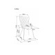 CHAIR LOTUS VELVET BLACK FRAME / BEIGE BLUVEL 28 DIOMMI LOTUSVCBE