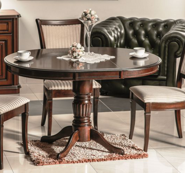 ΤΡΑΠΕΖΙ MARGO ΣΚΟΥΡΑ ΚΑΡΥΔΙΑ 90 (125) x90 DIOMMI MARGOCO