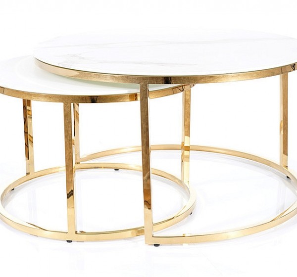 MUSE ΠΑΓΚΟΣ ΛΕΥΚΟ ΜΑΡΜΑΡΟ ΕΦΕ / ΧΡΥΣΟ (ΣΕΤ) DIOMMI MUSEMAZL