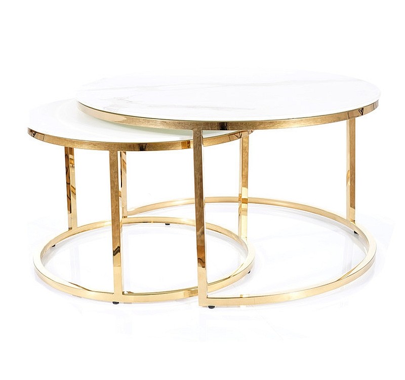 MUSE ΠΑΓΚΟΣ ΛΕΥΚΟ ΜΑΡΜΑΡΟ ΕΦΕ / ΧΡΥΣΟ (ΣΕΤ) DIOMMI MUSEMAZL