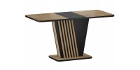 STÓŁ NEVIO DĄB ARTISAN / CZARNY 125(170)X75