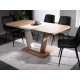 TABLE NIGEL OAK ARTISAN / WHITE MAT 120(160)X80 (D) DIOMMI NIGELDABM120D