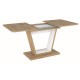 TABLE NIGEL OAK ARTISAN / WHITE MAT 120(160)X80 (D) DIOMMI NIGELDABM120D