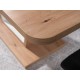 TABLE NIGEL OAK ARTISAN / WHITE MAT 120(160)X80 (D) DIOMMI NIGELDABM120D