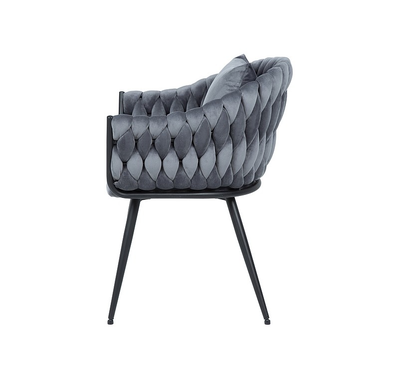 ΚΑΡΕΚΛΑ NUVO VELVET ΜΑΥΡΟ ΠΛΑΙΣΙΟ / ΓΚΡΙ BLUVEL 14 DIOMMI NUVOVCSZ