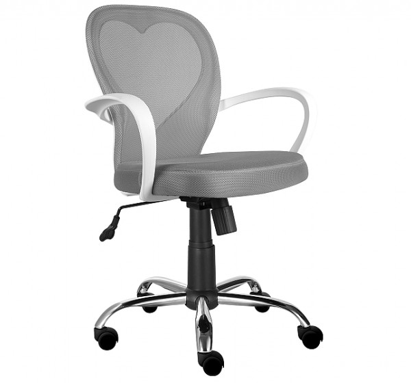 FOTEL OBROTOWY DAISY SZARY