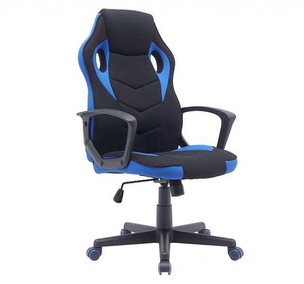 FOTEL OBROTOWY DAKAR CZARNY/NIEBIESKI