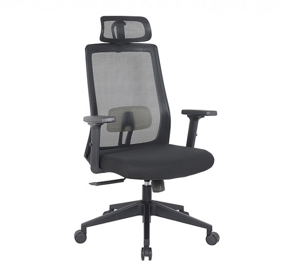 FOTEL OBROTOWY Q-058 CZARNY