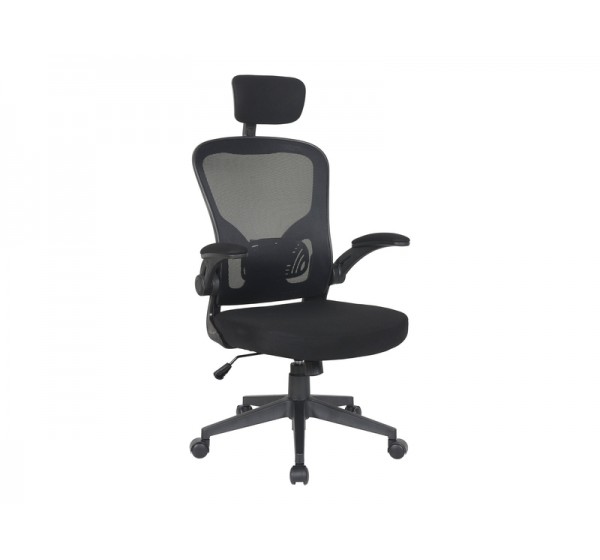 FOTEL OBROTOWY Q-060 CZARNY