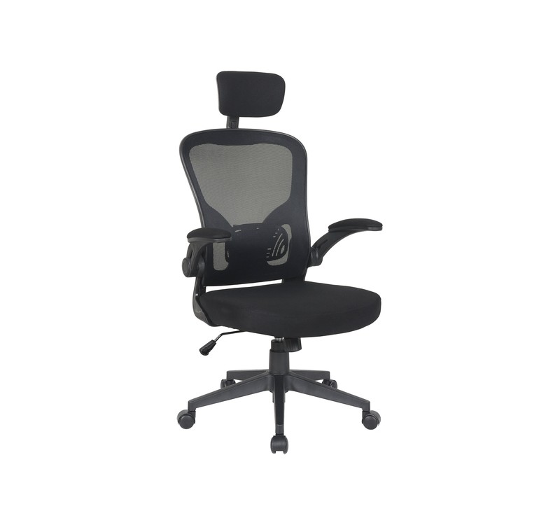 FOTEL OBROTOWY Q-060 CZARNY