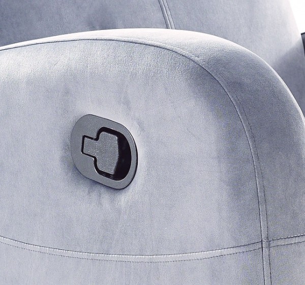 ΚΑΡΕΚΛΑ OLIMP VELVET GREY BLUVEL 14 ΠΤΥΠΛΩΜΕΝΟ DIOMMI OLIMPVSZ