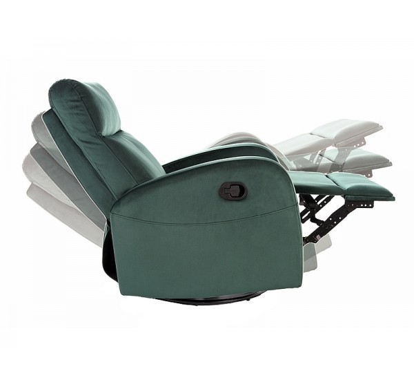 ΠΤΥΣΣΟΜΕΝΗ ΠΟΛΥΘΡΟΝΑ OLIMP VELVET GREEN BLUVEL 78 DIOMMI OLIMPVZ