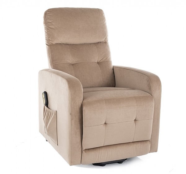 FOTEL ROZKŁADANY OTUS II (FUNKCJA PIONIZACJI) VELVET BEZ BLUVEL 28