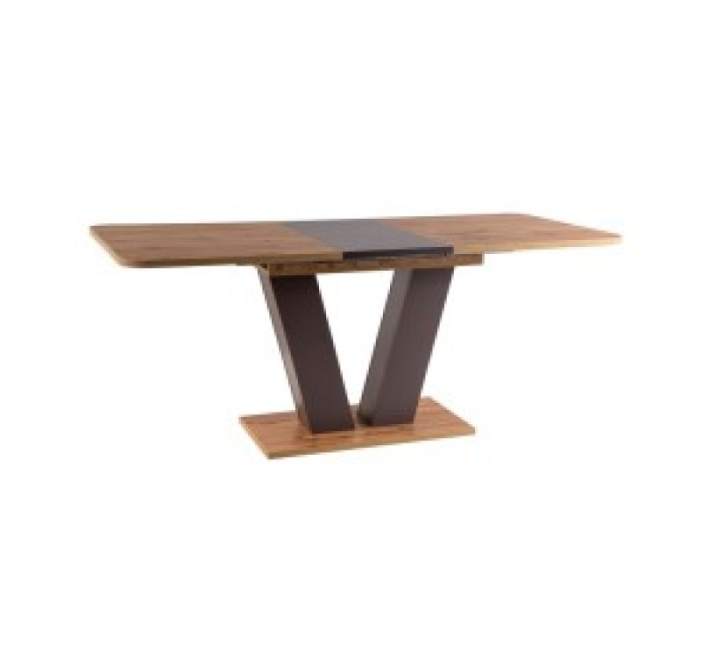 TABLE PLATON OAK WOTAN / BROWN 136 (176) X80 IN DIOMMI PLATONDWBR136IN