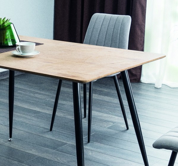 ΤΡΑΠΕΖΙ REMUS DAB / ΜΑΥΡΟ ΠΛΑΙΣΙΟ 120X80 DIOMMI REMUSD120