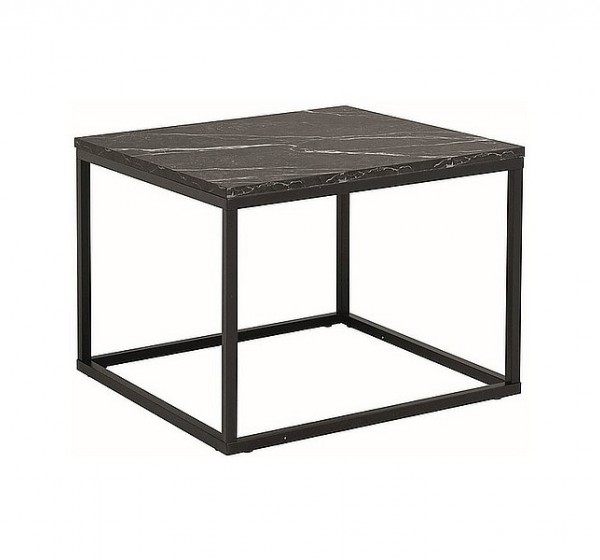 ŁAWA ROSSI B CZARNY EFEKT MARMURU/CZARNY