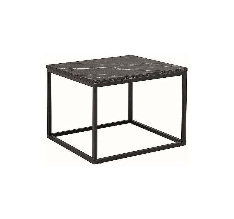 ŁAWA ROSSI B CZARNY EFEKT MARMURU/CZARNY