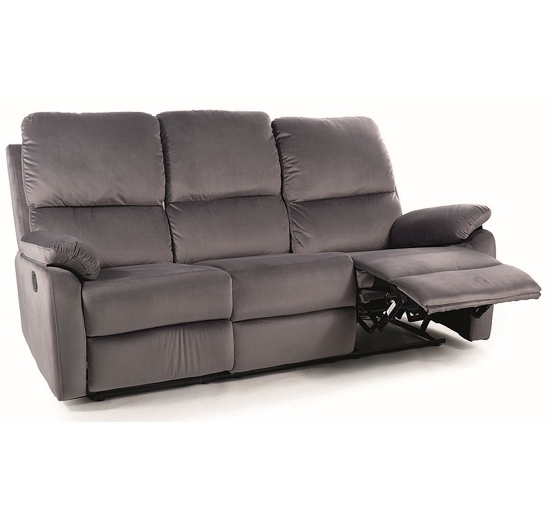 SOFA ROZKŁADANA SPENCER 3 VELVET SZARY BLUVEL 14
