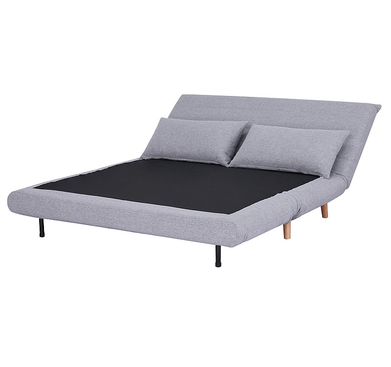 Καναπές SPIKE II 147x91x84cm χρώμα γκρι/οξιά DIOMMI SPIKEIISZ