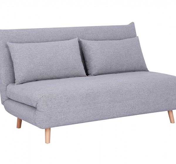 Καναπές SPIKE II 147x91x84cm χρώμα γκρι/οξιά DIOMMI SPIKEIISZ