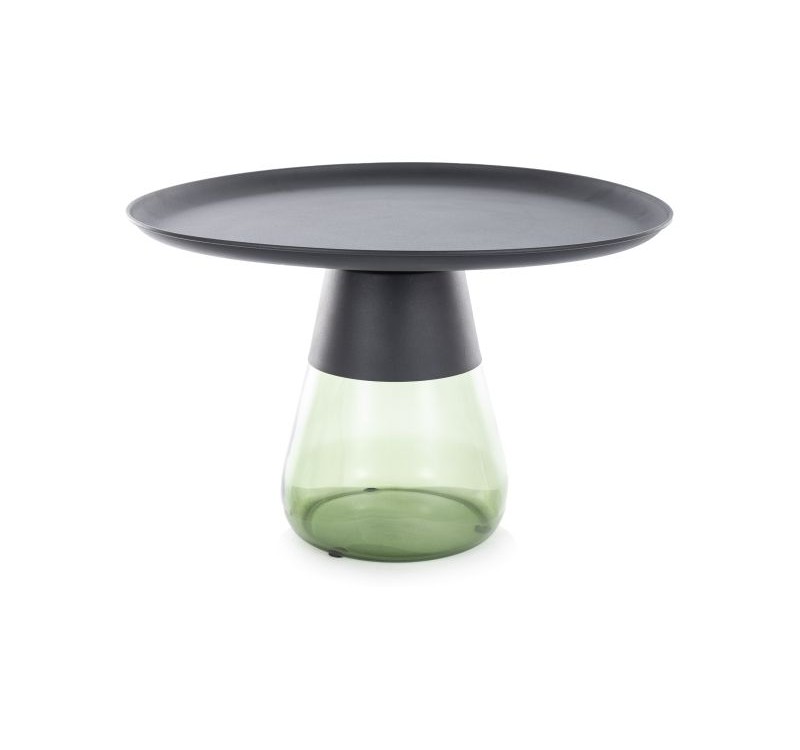 ŁAWA TIFFANY B black FI 70 CZARNY/ZIELONY