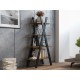 ΒΙΒΛΙΟΘΗΚΗ TIPI OAK WOTAN + BLACK 136X80 DIOMMI TIPIDWC