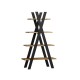ΒΙΒΛΙΟΘΗΚΗ TIPI OAK WOTAN + BLACK 136X80 DIOMMI TIPIDWC