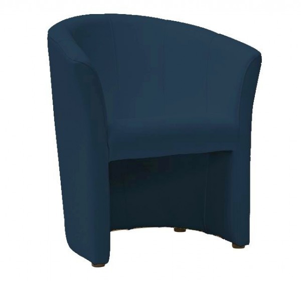 Πολυθρόνα οικολογικό δέρμα σκούρο μπλέ TM1GRAP 67x60x76 DIOMMI 80-170