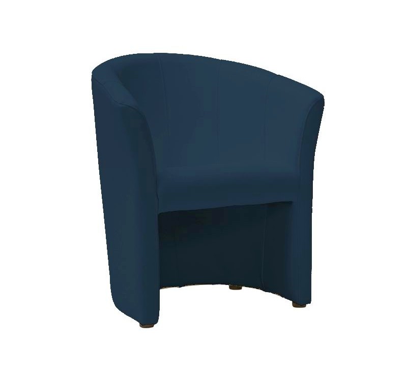 Πολυθρόνα οικολογικό δέρμα σκούρο μπλέ TM1GRAP 67x60x76 DIOMMI 80-170