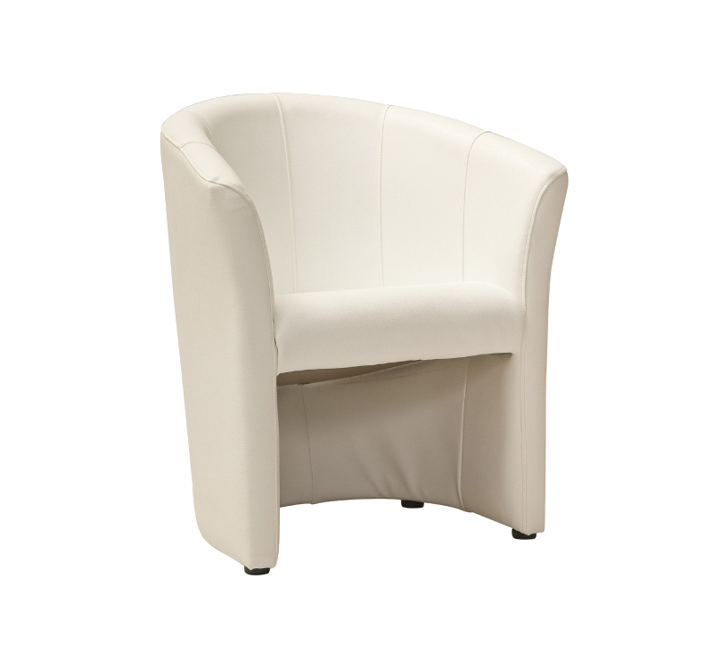 Πολυθρόνα οικολογικό δέρμα κρεμ TM1KREMP 67x60x76 DIOMMI 80-165